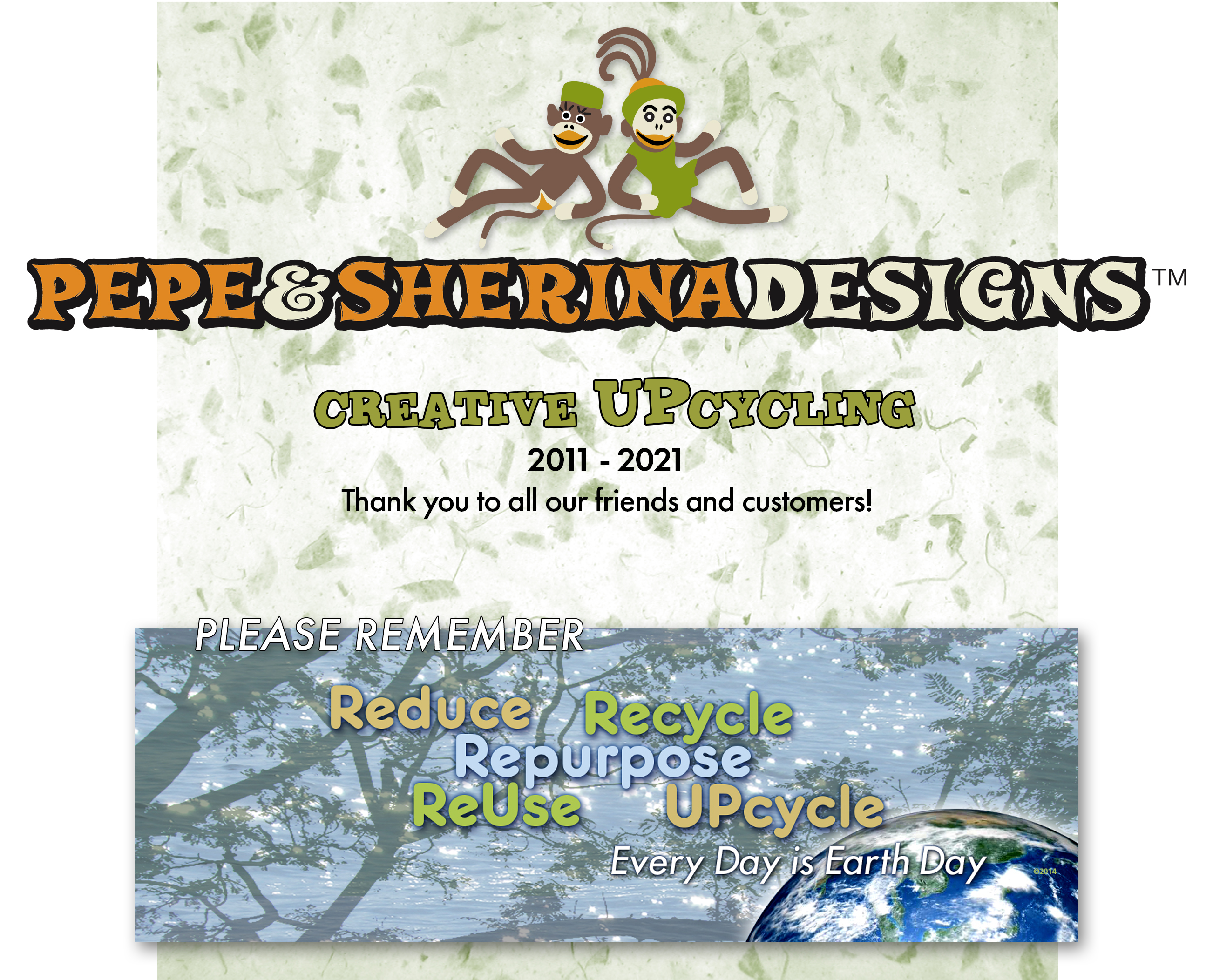 Pepe & Sherina Designs Thank You